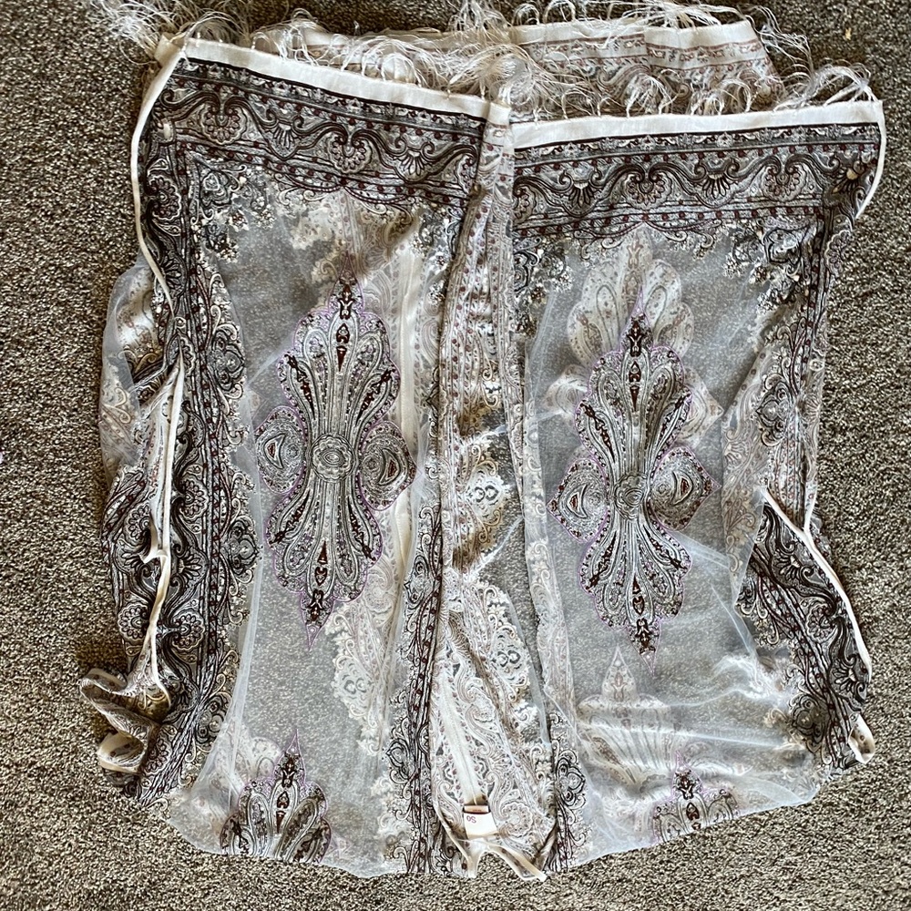 Sheer patterned Cardigan